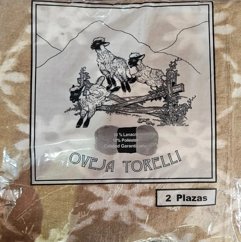 Frazada Oveja Torelli 2 Plazas