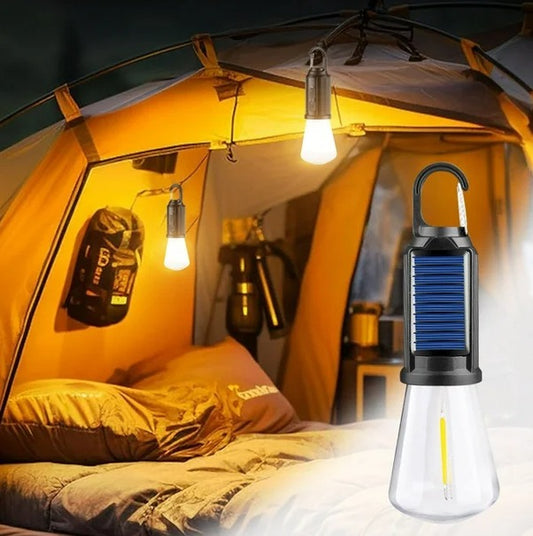 Ampolleta  Portátil  Recargable USB y Solar